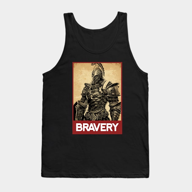 Warriors: Bravery Tank Top by NoMans